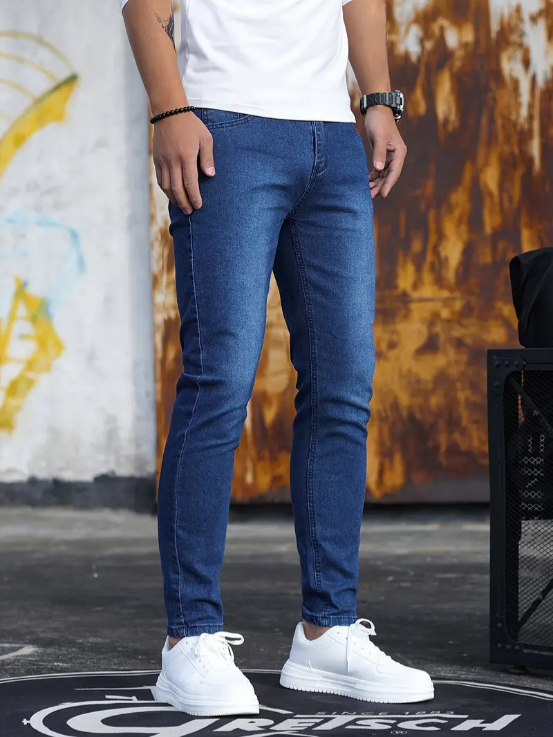W&W Mode | Herren Bequeme Slim Fit Jeans