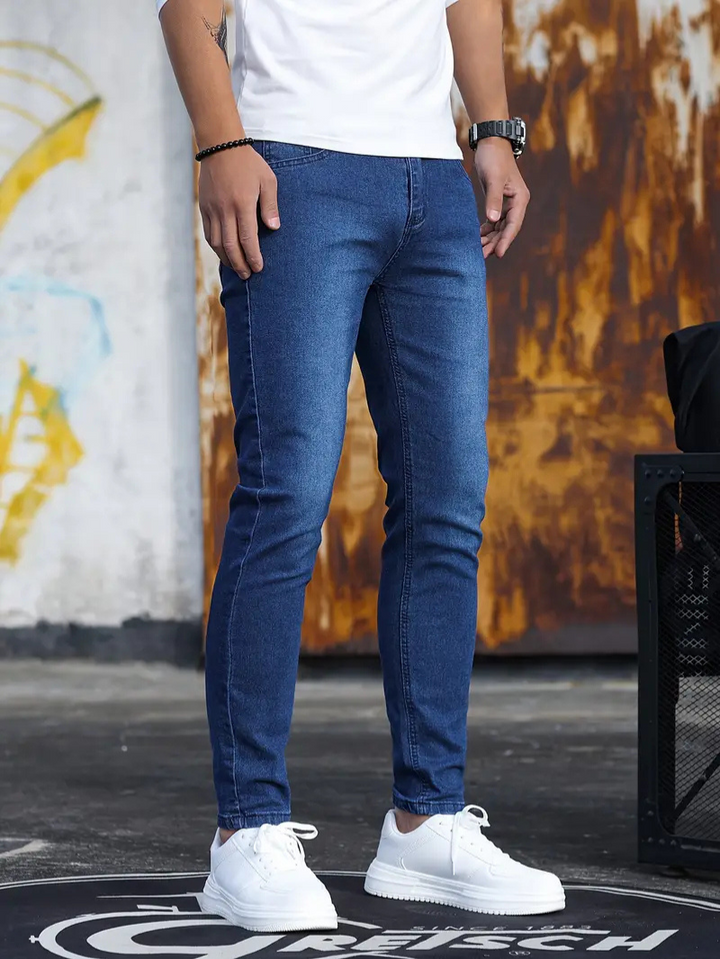 W&W Mode | Herren Bequeme Slim Fit Jeans