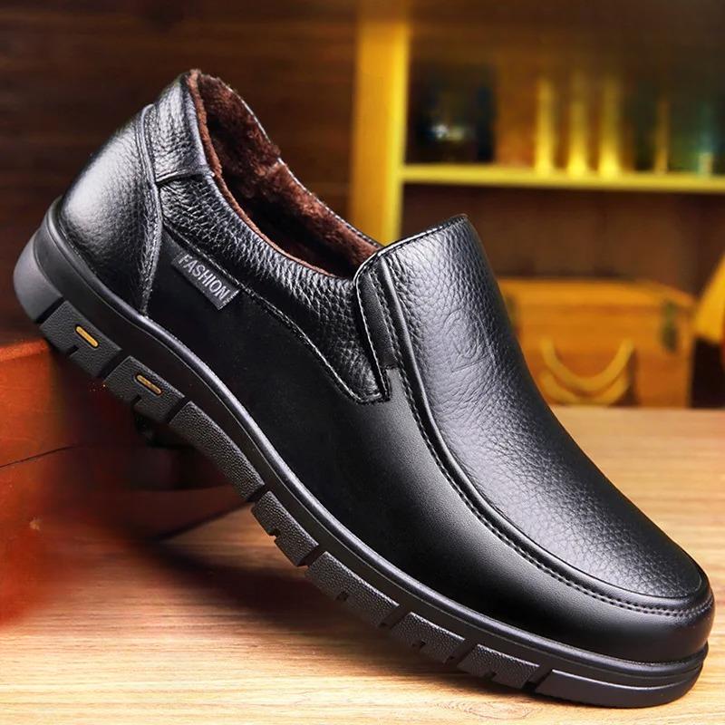 W&W Mode - Herren-Freizeitschuhe aus echtem Leder