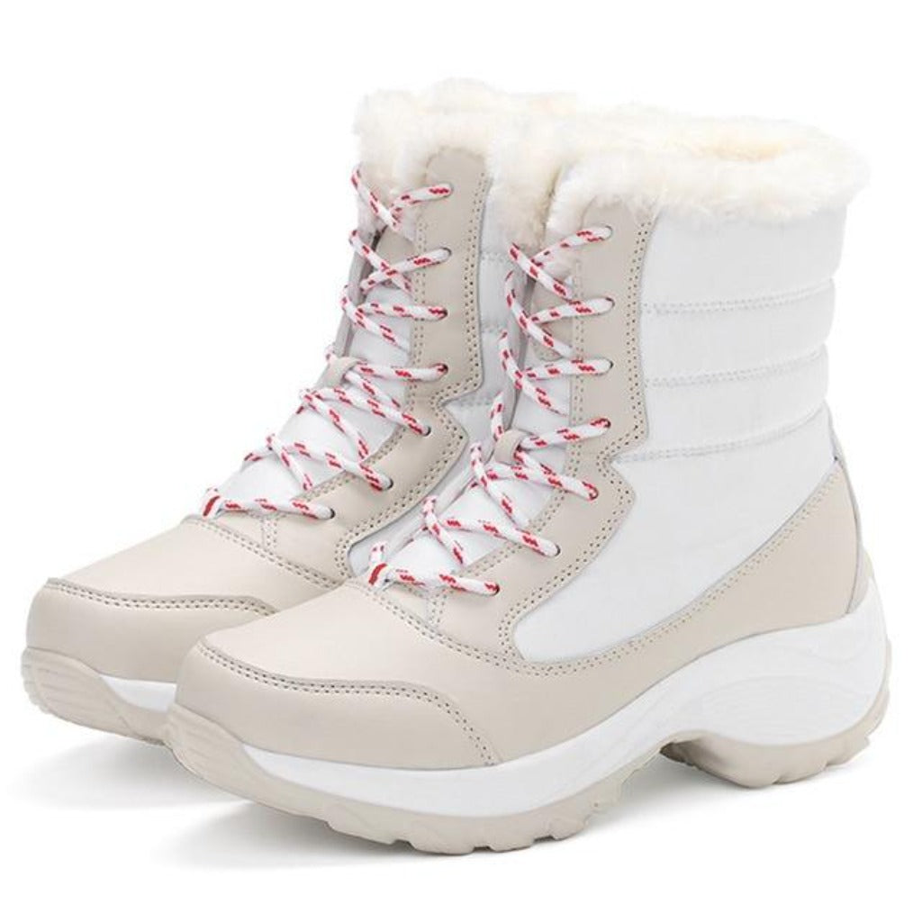WW | Schnee Wasserfest Rutschfest Dicke Fell Plateau Stiefel