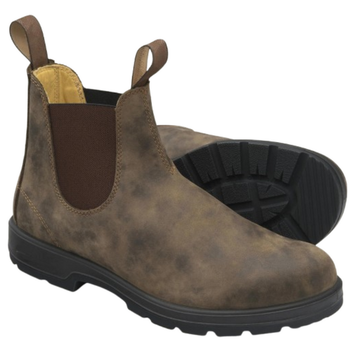 Unisex Chelsea-Stiefel mit elastischen Seiteneinsätzen