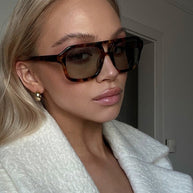 WW – Vintage Sonnebrille Damen im Leopardenprint | Retro Sunglasses Women