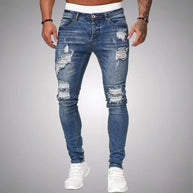 WW | Dehnbare Ripped Jeans Für Männer