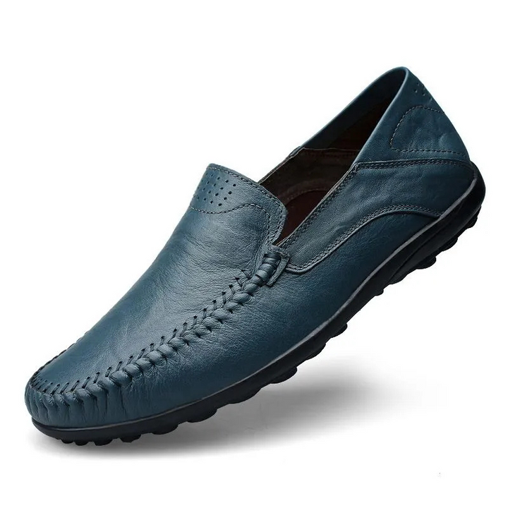W&W Mode | Herren Sommer Loafer Schwarz