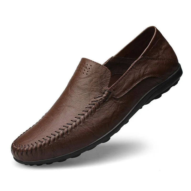 W&W Mode | Herren Sommer Loafer Schwarz