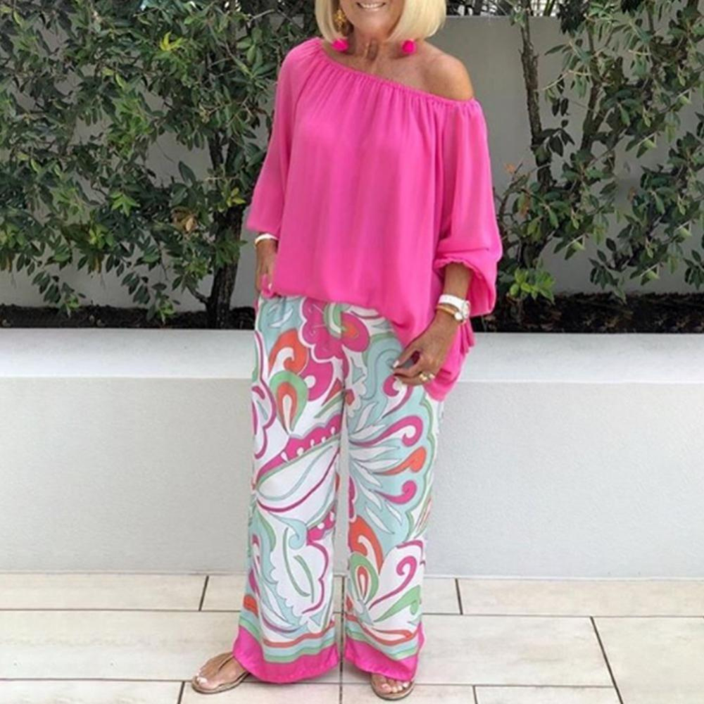 WW | Damen Sommer Zweiteiler Outfit Set