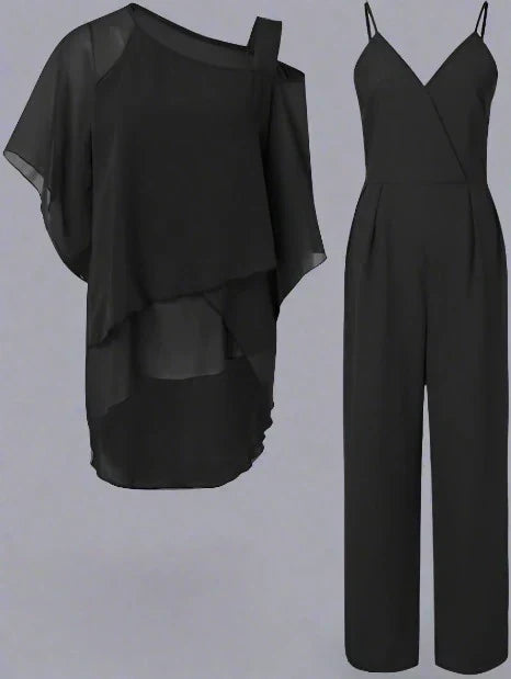 W&W Mode | Luxus Chiffon Satz Für Damen Elegantes Satz Für Festliche Abende