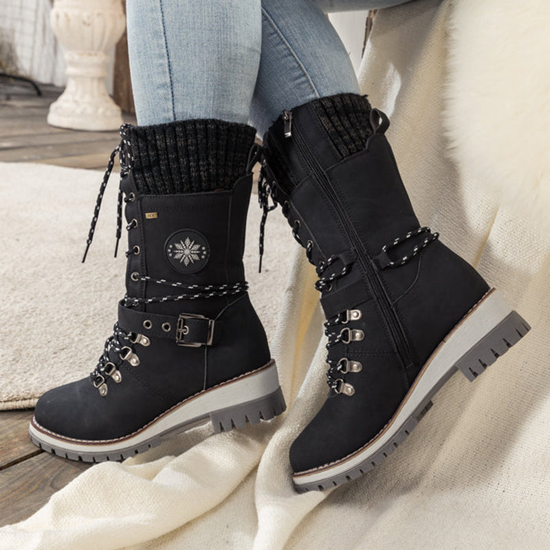 W&W | Warm und Elegant Schneestiefel