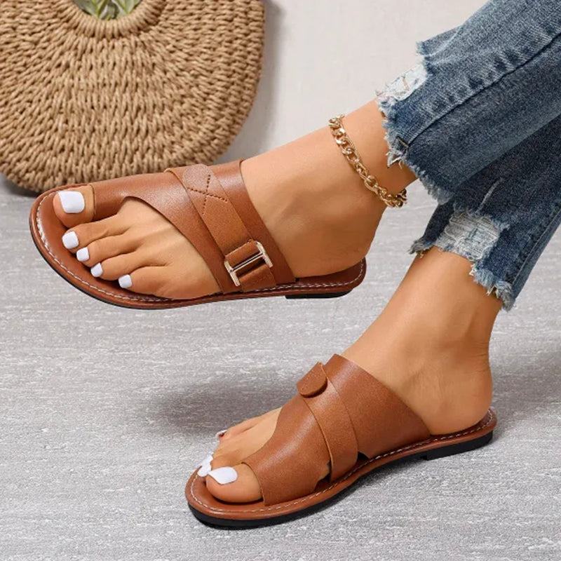 W&W Mode | Bequeme Anti Hallux Valgus Sandalen