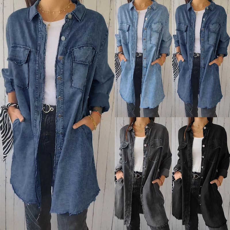 WW | Oversized Denim Hemd