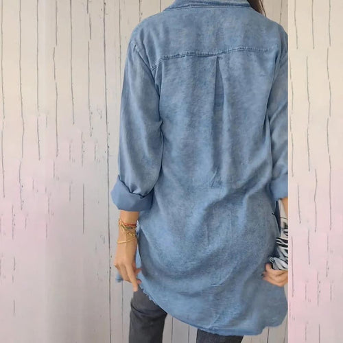 WW | Oversized Denim Hemd