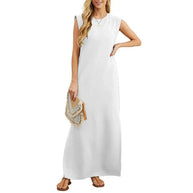 WW | Elegantes Ärmelloses Maxikleid