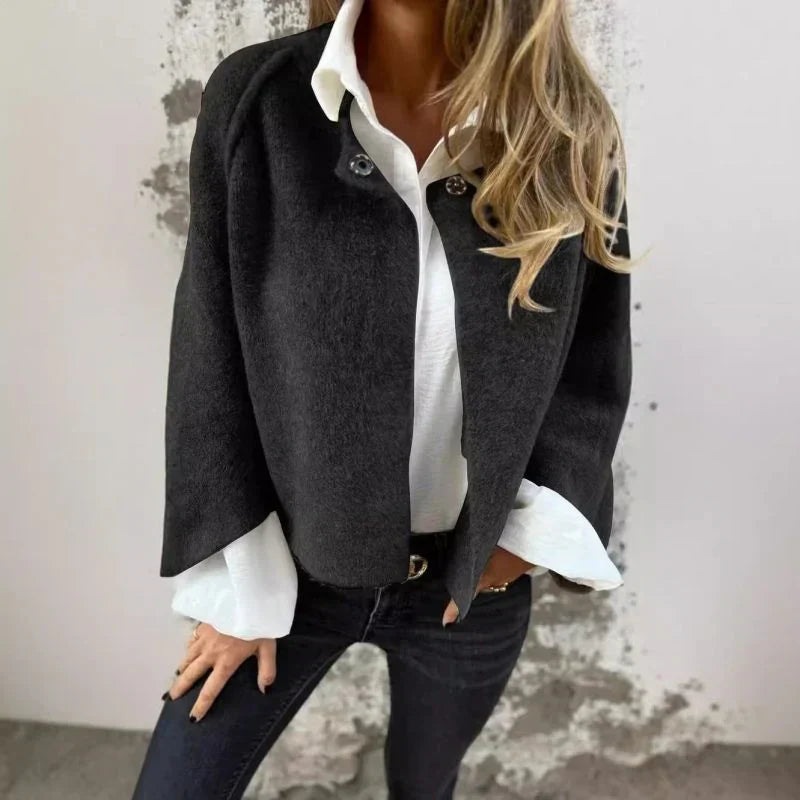 WW | gemütliche cropped Jacke für Damen