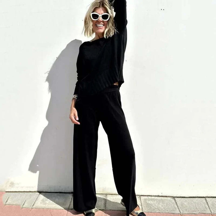 W&W Mode | Elegantes Zweiteiliges Satz Für Frauen