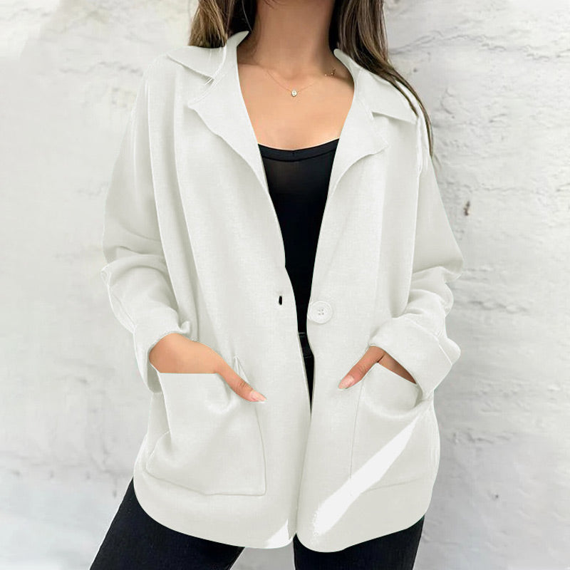 WW | Elegante Jacke mit Taschen für Damen
