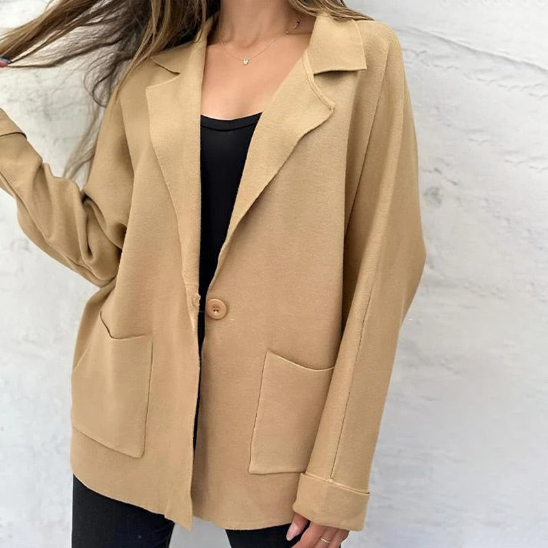 WW | Elegante Jacke mit Taschen für Damen