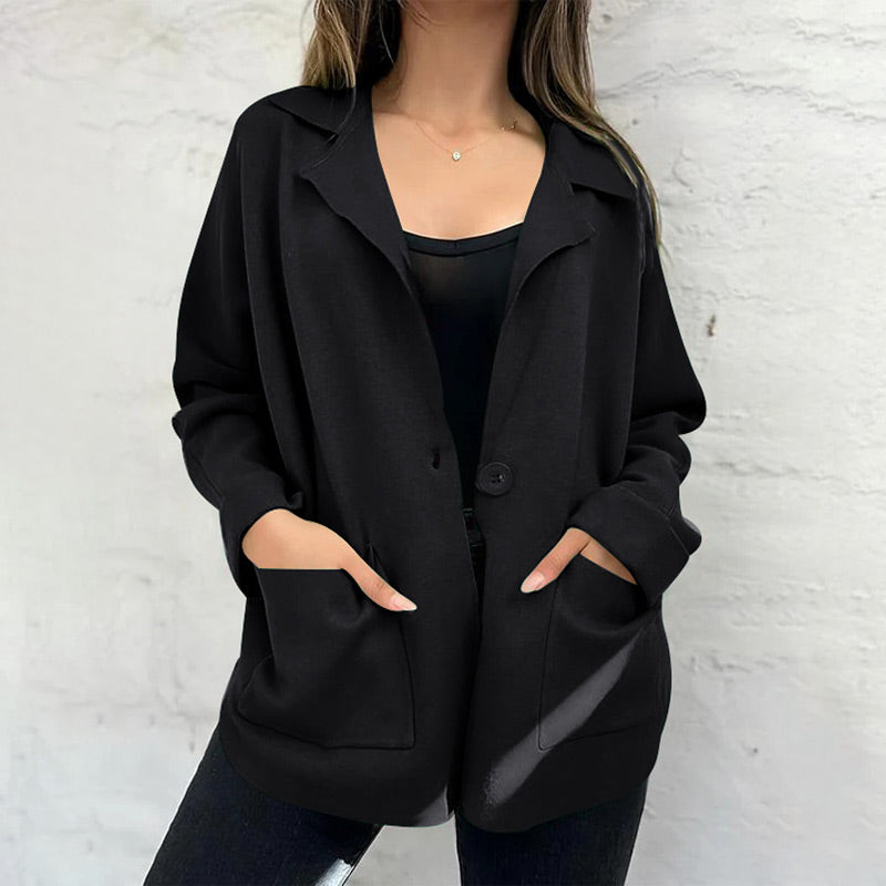 WW | Elegante Jacke mit Taschen für Damen