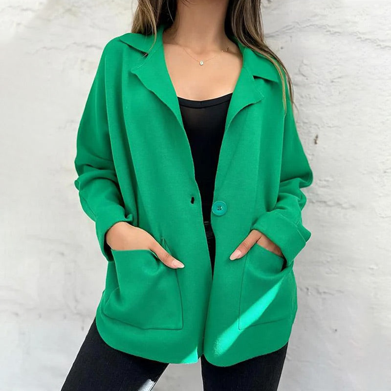 WW | Elegante Jacke mit Taschen für Damen