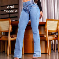 WW | Modische Stretch Jeans Mit Weitem Bein