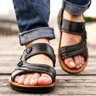 WW | Sandalen Aus Echtem Leder