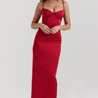WW | Korsett Maxi Kleid