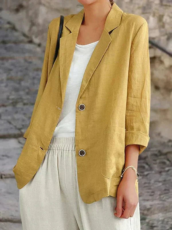 WW | Eleganter Leinenblazer