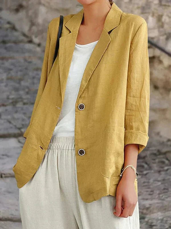 WW | Leinen Blazer