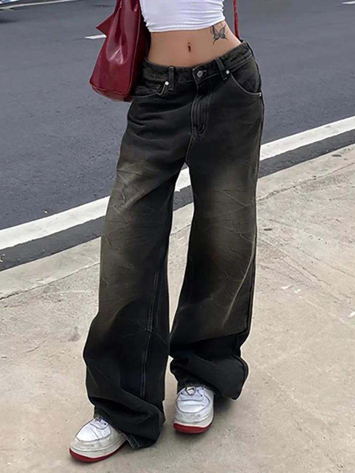 WW | Street Textured Wash Boyfriend Jeans