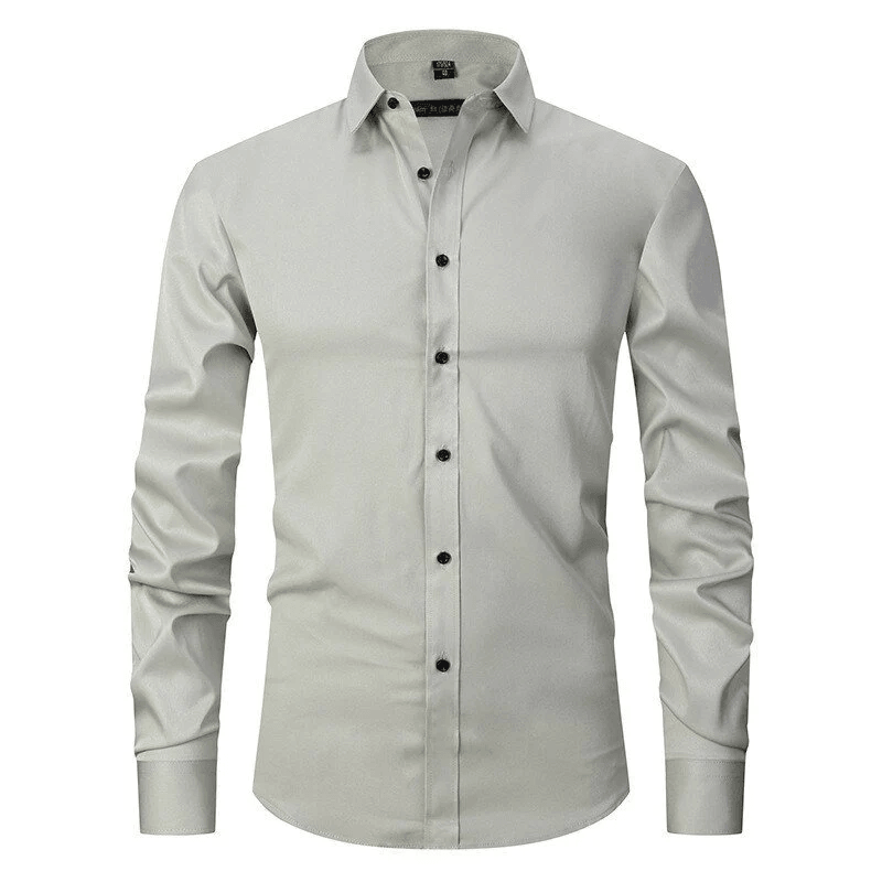 WW - knitterfreien langärmeligen Poloshirt