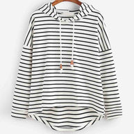 WW | Gestreifter Freizeit Hoodie