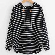 WW | Gestreifter Freizeit Hoodie