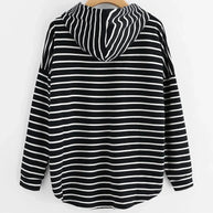 WW | Gestreifter Freizeit Hoodie