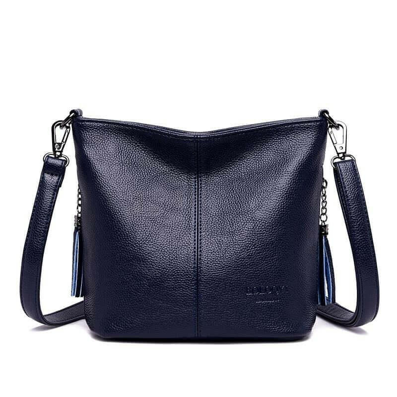 W&W Mode | Leder Schultertasche Organisiert Bleiben Mit Stil!