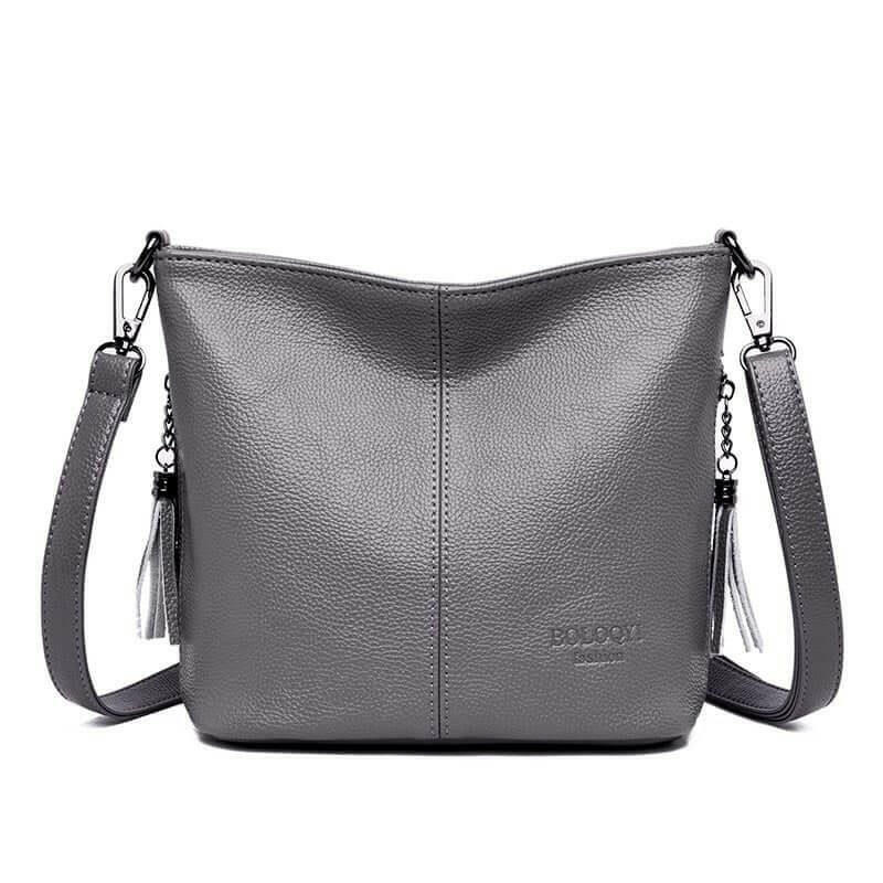 W&W Mode | Leder Schultertasche Organisiert Bleiben Mit Stil!