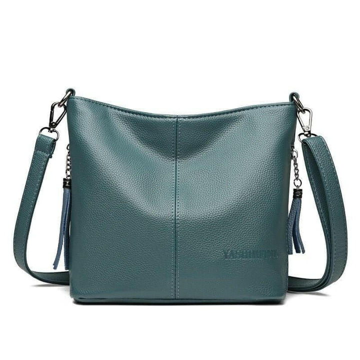 W&W Mode | Leder Schultertasche Organisiert Bleiben Mit Stil!