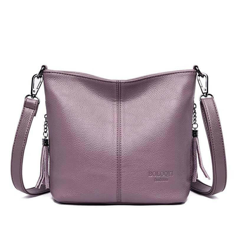 W&W Mode | Leder Schultertasche Organisiert Bleiben Mit Stil!