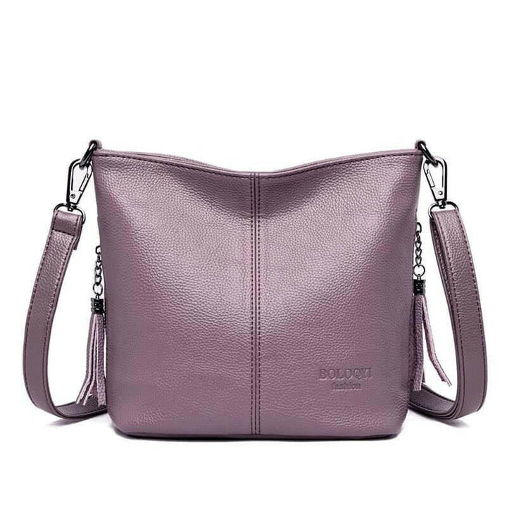 W&W Mode | Leder Schultertasche Organisiert Bleiben Mit Stil!
