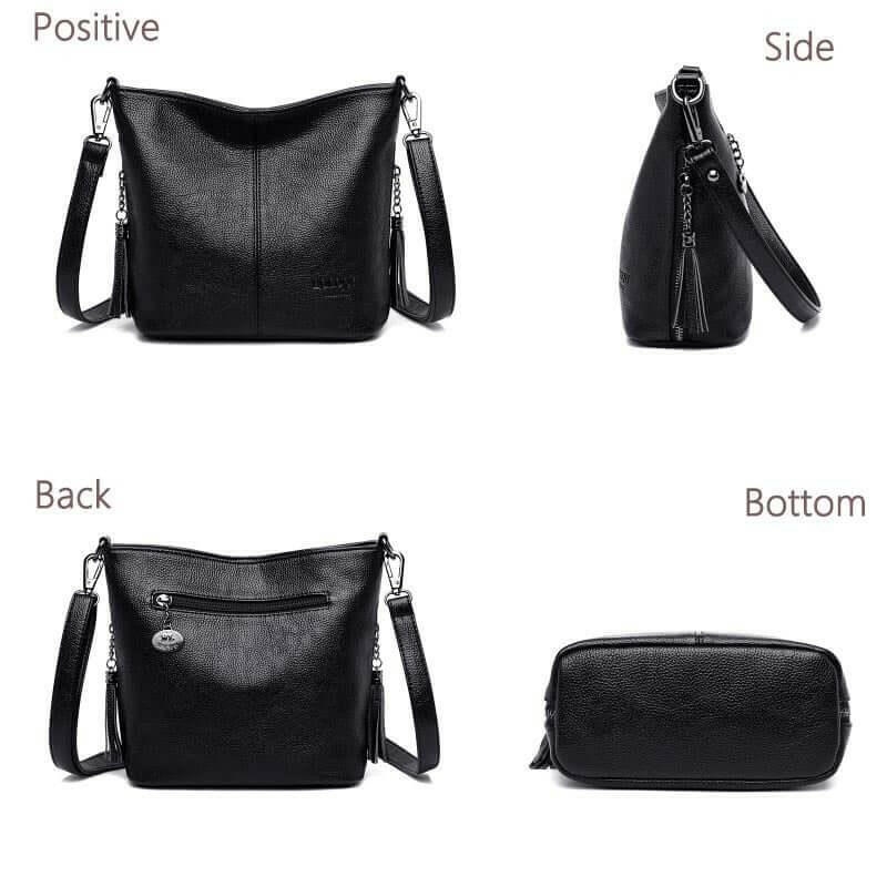 WW | Leder Schultertasche Organisiert Bleiben Mit Stil!