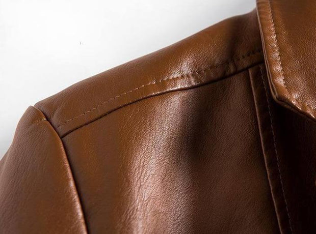WW | Premium Lederjacke Für Herren Für Frühling Und Sommer