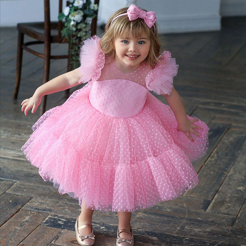 WW | Sommermädchen Kleid Geburtstagsfeier Prinzessinkleid