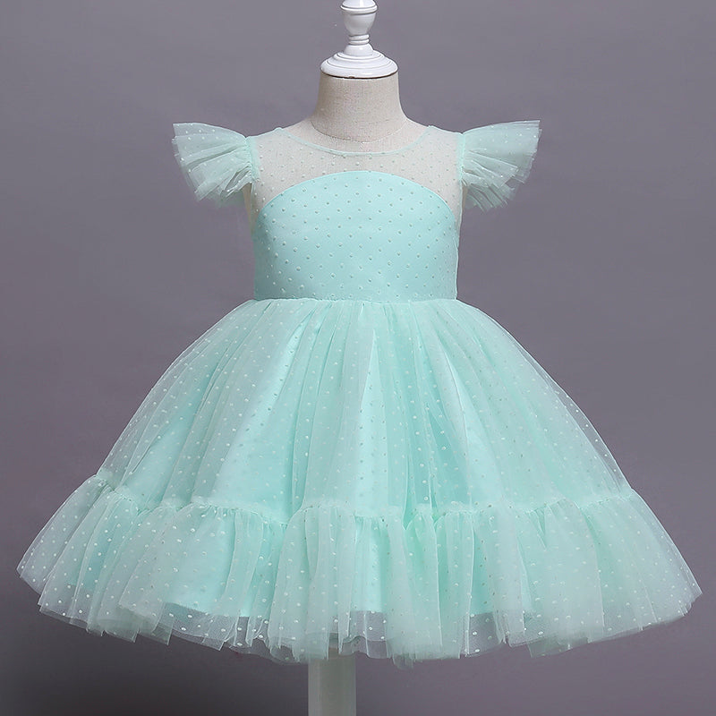 WW | Sommermädchen Kleid Geburtstagsfeier Prinzessinkleid