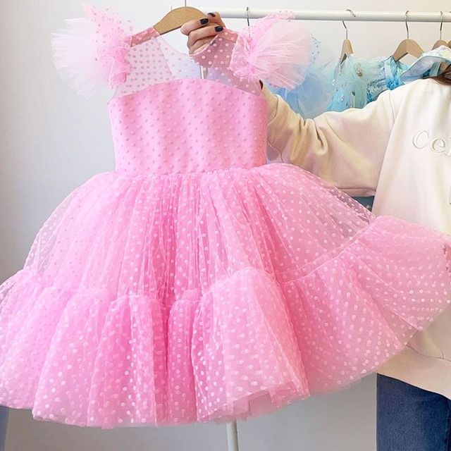 W&W Mode | Sommermädchen Kleid Geburtstagsfeier Prinzessinkleid