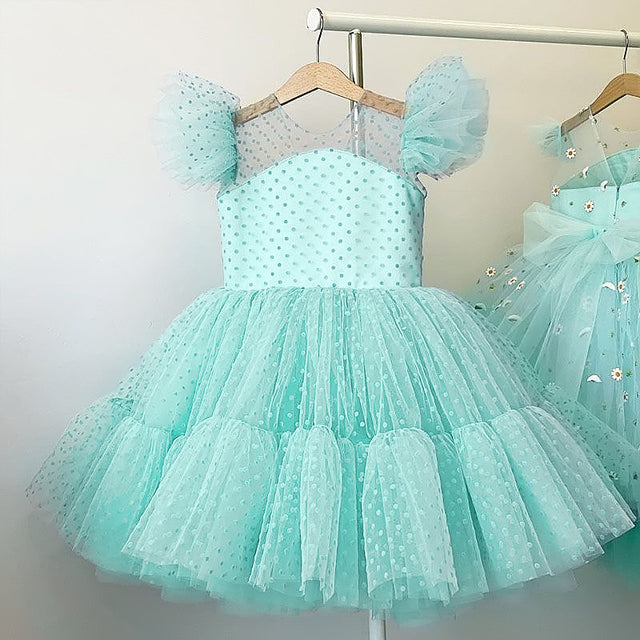 WW | Sommermädchen Kleid Geburtstagsfeier Prinzessinkleid