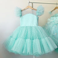 WW | Sommermädchen Kleid Geburtstagsfeier Prinzessinkleid