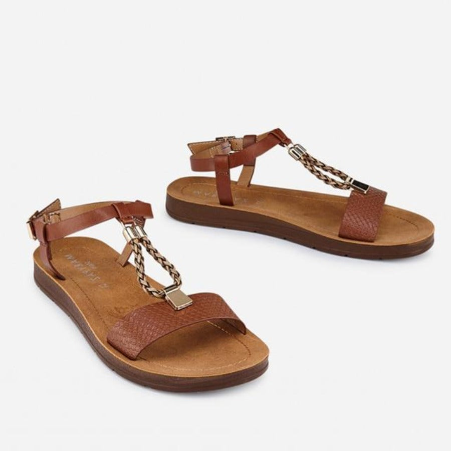 WW | Retro Dicke Sohle Offene Zehen Slip on Marken Design Niedrige Absätze Sandalen