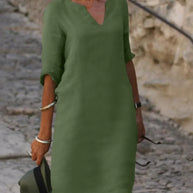 WW | Stilvolles Damen Kleid Leicht, Elegant & Perfekt Für Besondere Anlässe