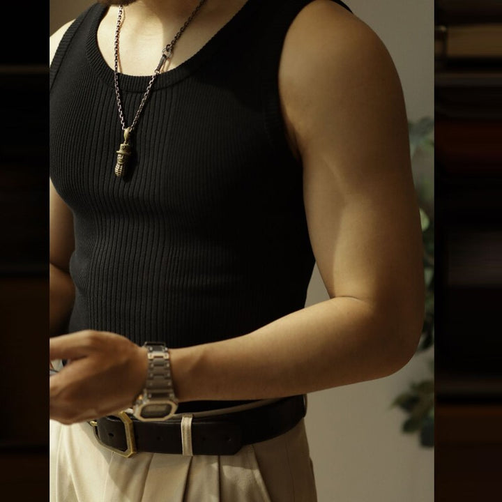 W&W Mode | Old Money Gestricktes Tanktop