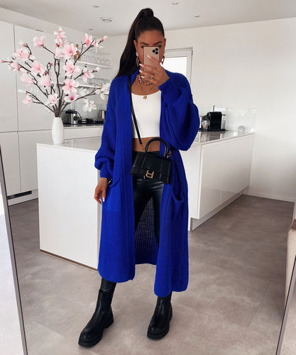 W&W Mode Lang Royalblau