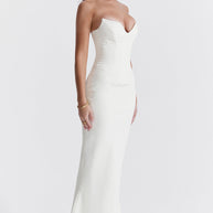 WW | Trägerlose Korsettkleid