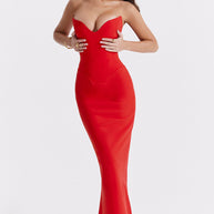 WW | Trägerlose Korsettkleid